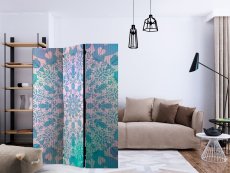 Artgeist Paraván - Girly Mandala (Blue) [Room Dividers]