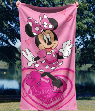 Dětská osuška Minnie Taneční Lekce 70x140 cm
