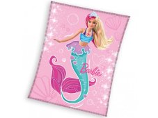 Detská deka Barbie Morská Panna 130x170 cm