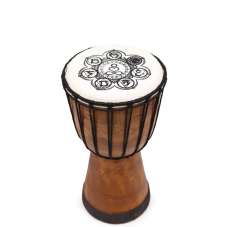 Ručně Vyrobený Buben Djembe - Výška 30 cm