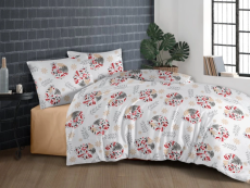 Vánočné povlečení bavlna Stella