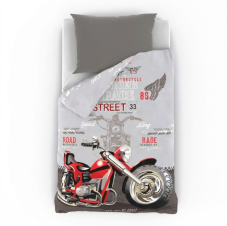 Posteľné obliečky pre mladých 140x200, 70x90cm Street King