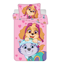 Obliečky do postieľky Paw Patrol 526 baby 100x135, 40x60 cm