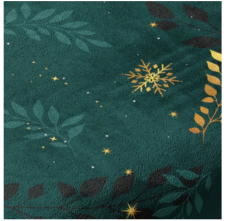 Mikroplyšová deka Zlaté Větvičky 150x200 cm