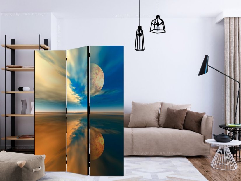 Artgeist Paraván - Fly me to the moon [Room Dividers]