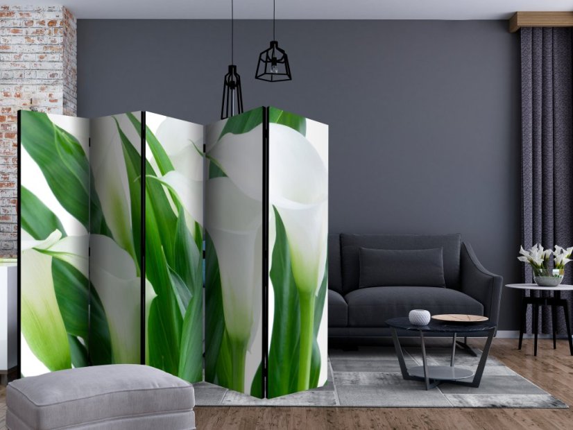 Artgeist Paraván - bunch of flowers - callas [Room Dividers]
