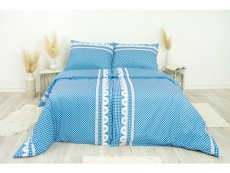 Stanex Luxusní povlečení 100% Bavlna babiččino údolí modré