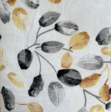 Posteľné obliečky mikroflanel Kate žltá , 140x200/90x70 cm