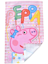 Detský uteráčik Prasiatko Peppa Narodeninová Oslava  30x50 cm
