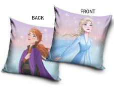 Detský vankúšik Ľadové Kráľovstvo Princezny Anna a Elsa 40x40 cm