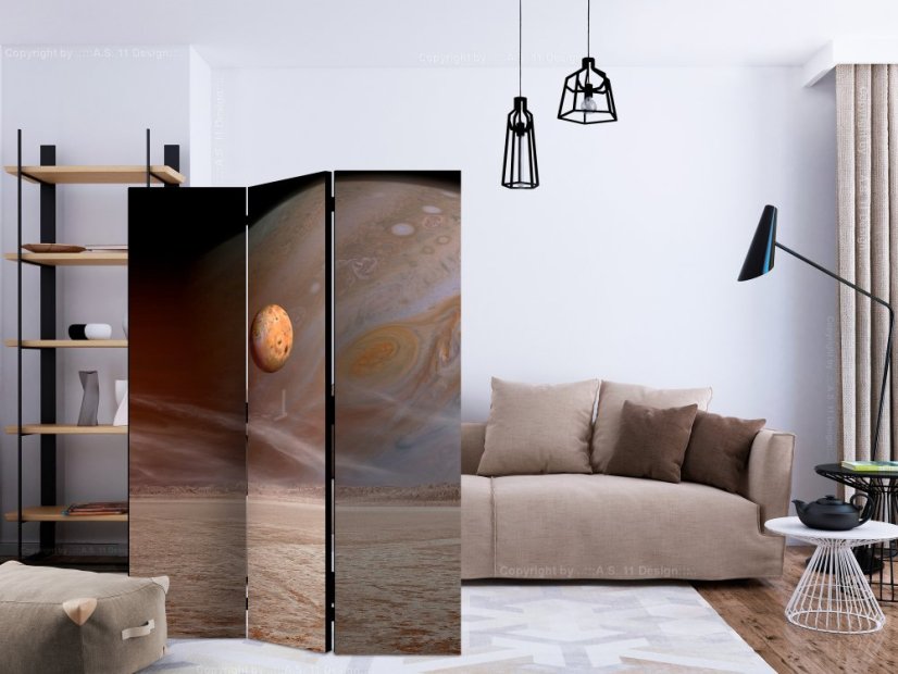 Artgeist Paraván - A small and a big planet [Room Dividers]