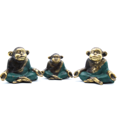 Set 3 - Rodina Yoga Opic - Různé Velikosti