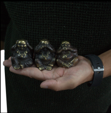 Set 3 Buddhů - Nevidím, Neslyším, Nemluvím