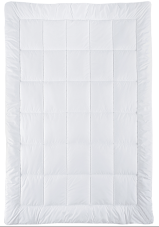 Přikrývka ovčí vlna Poly 140x200 - 1400g bílý sypek