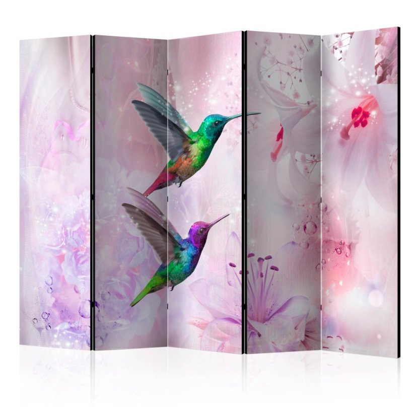 Artgeist Paraván - Colourful Hummingbirds II [Room Dividers]