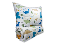Bavlněné dětské povlečení 140x200, 70x90cm Dino