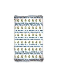 Futbalové prestieradlo Real Madrid Biele 90x200 cm