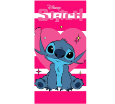 Dětská osuška Lilo a Stitch Láska Hory Přenáší  70x140 cm