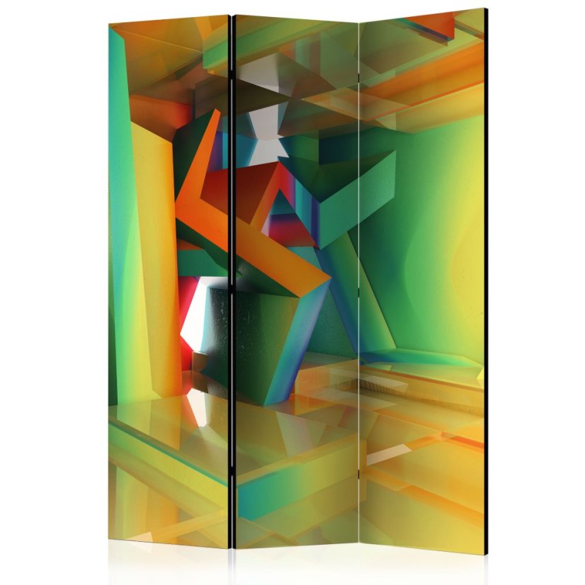 Artgeist Paraván - Colourful Space [Room Dividers]