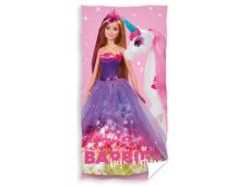 Detská osuška Barbie a Jednorožec 70x140 cm