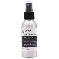 100ml Rozprašovač s Esenciálními Oleji - Limetka & Zázvor