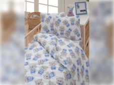 Bavlněné dětské povlečení 140x200, 70x90cm Medvídek