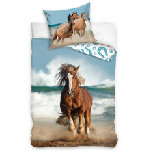 Bavlnené obliečky Kôň na Pobreží 140x200/70x90 cm