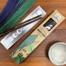 Prírodné Botanické Tyčinky Masala - Biela Šalvia