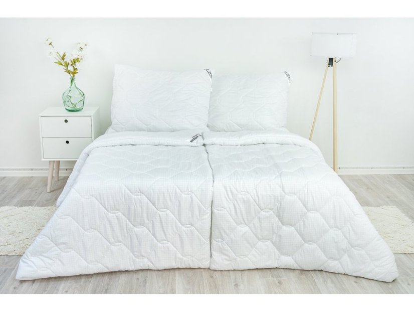 Luxusný celoročný set Carbon Antistress 140x200/70x90 cm