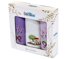 Darčeková sada froté uteráčikov 3 ks Levanduľa