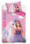 Obliečky do postieľky Barbie a Duhový Jednorožec 100x135/40x60 cm