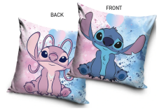 Dětský polštářek Lilo a Stitch Nerozluční Kamarádi 40x40 cm