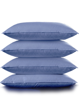 Vankúš poloprachové perie 70x90 1600g modrá sypka