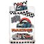 Bavlněné povlečení Auta Racing Drag 140x200/70x90 cm