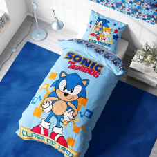 Detské obliečky  Ježko Sonic Class Of 1991 140x200/70x90 cm
