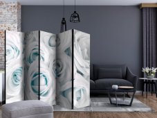 Paraván - Satin Rose (Turquoise) [Room Dividers]