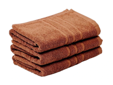 Osuška Sofie hnědá 70x140 cm