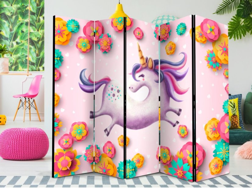 Artgeist Paraván - Lithe Unicorn II [Room Dividers]
