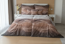 Posteľné obliečky Bavlnený satén Digitál Marni Brown