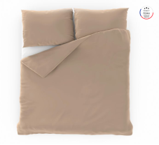 Bavlnené obliečky – jednofarebné 100 % bavlna Béžové