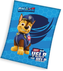 Detská deka Tlapková Patrola Hrdina Chase 110x140 cm