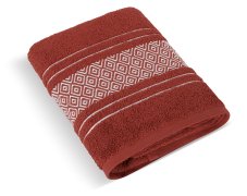 Brotex Froté osuška Mozaika 70x140cm 550g terra