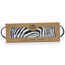 Levandulově-Pšeničný Terapeutický Polštářek -Zebra