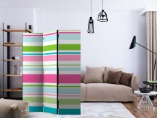Artgeist Paraván - Bright stripes [Room Dividers]