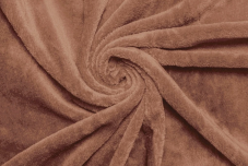Mikroflanel napínacie prestieradlo - orieškové