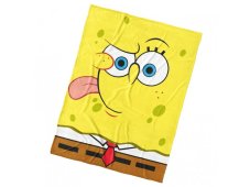 Detská deka Sponge Bob Emoji 150x200 cm
