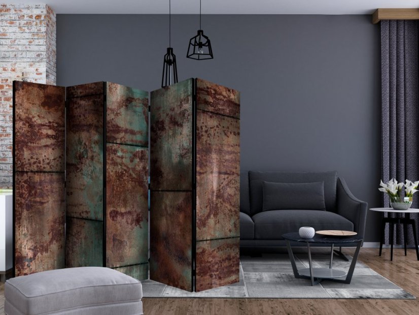 Artgeist Paraván - Dark Metal Sheet [Room Dividers]