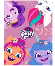 Detská deka My Little Pony Hraví poníci 110x140 cm