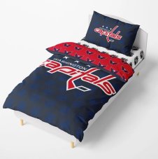 HOKEJOVÉ POVLEČENÍ NHL Washington Capitals Shields 140x200/70x90 cm