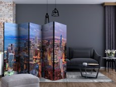 Artgeist Paraván - Illuminated Chicago II [Room Dividers]